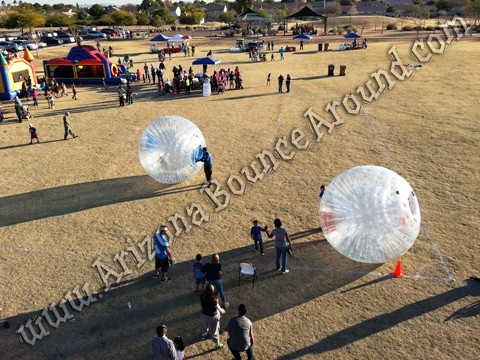 Zorb Ball rental, Phoenix, Arizona